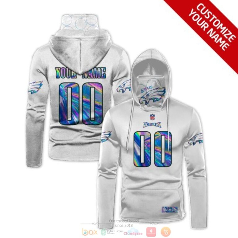 Personalized-Nfl-Philadelphia-Eagles-White-Custom-3D-Hoodie-Mask-1