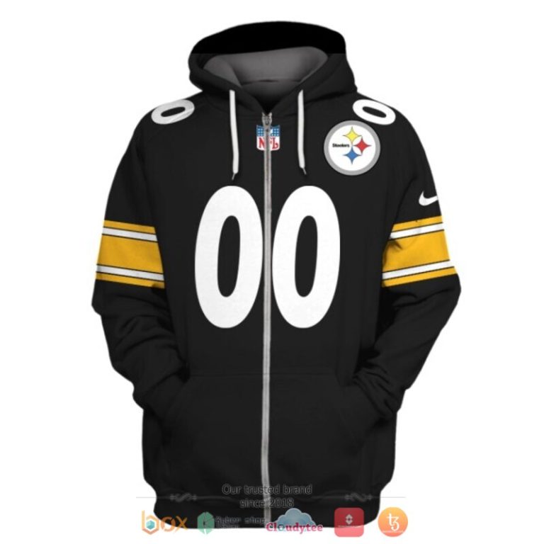 Personalized-Nfl-Pittsburgh-Steelers-Black-Yellow-Custom-3D-Shirt-Hoodie-2
