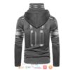 Personalized Nfl Pittsburgh Steelers Dark Grey Custom 3D Hoodie Mask