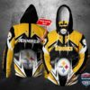 Personalized Nfl Pittsburgh Steelers Lightning Gaiter 3D Hoodie