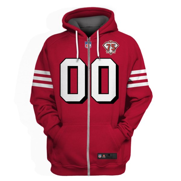 Personalized-Nfl-San-Francisco-49Ers-75Th-Anniversary-3D-Shirt-Hoodie-2