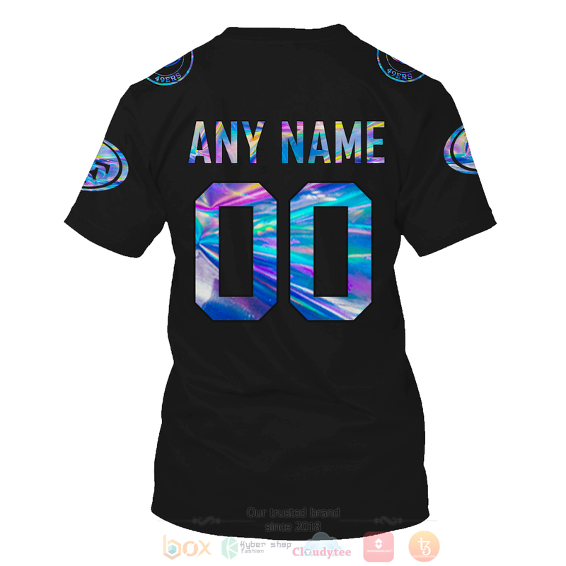 Personalized Nfl San Francisco 49Ers Black Personalized Nfl San Francisco 49Ers Black