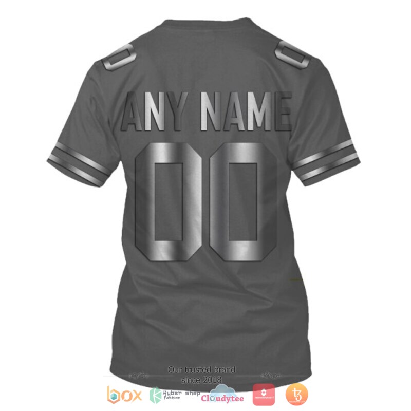 Personalized Nfl San Francisco 49Ers Dark Grey Custom 3D Shirt Personalized Nfl San Francisco 49Ers Dark Grey Custom 3D Shirt