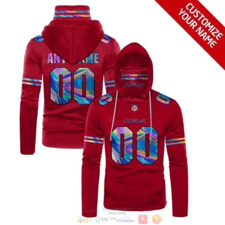 Personalized-Nfl-San-Francisco-49Ers-Red-Custom-3D-Hoodie-Mask-1