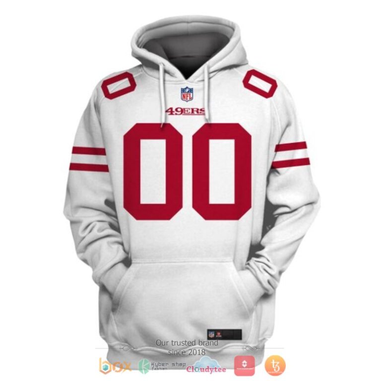 Personalized-Nfl-San-Francisco-49Ers-White-Custom-3D-Shirt-Hoodie-3