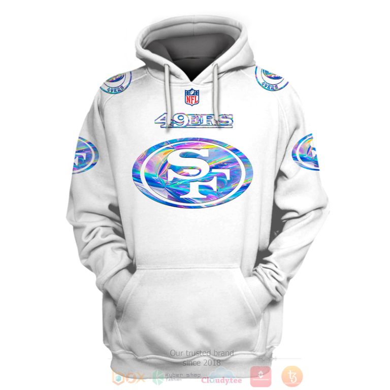 Personalized-Nfl-San-Francisco-49Ers-White-Hologram-Color-3D-Hoodie-Shirt-3
