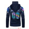 Personalized Nfl Seattle Seahawks Dark Blue Custom 3D Hoodie Mask