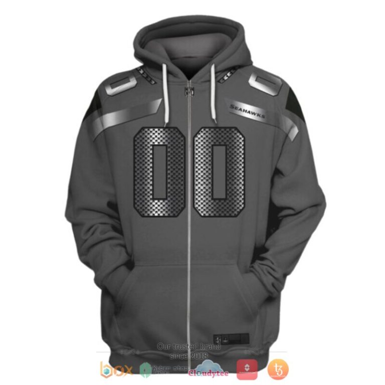 Personalized-Nfl-Seattle-Seahawks-Dark-Grey-Custom-3D-Shirt-Hoodie-2
