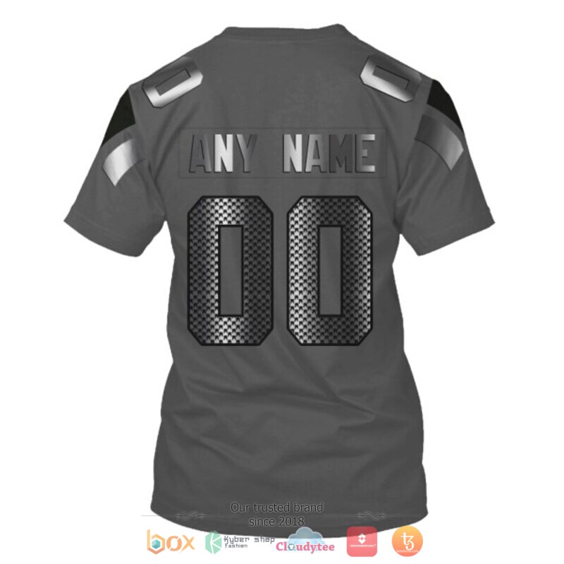 Personalized Nfl Seattle Seahawks Dark Grey Custom 3D Shirt Personalized Nfl Seattle Seahawks Dark Grey Custom 3D Shirt