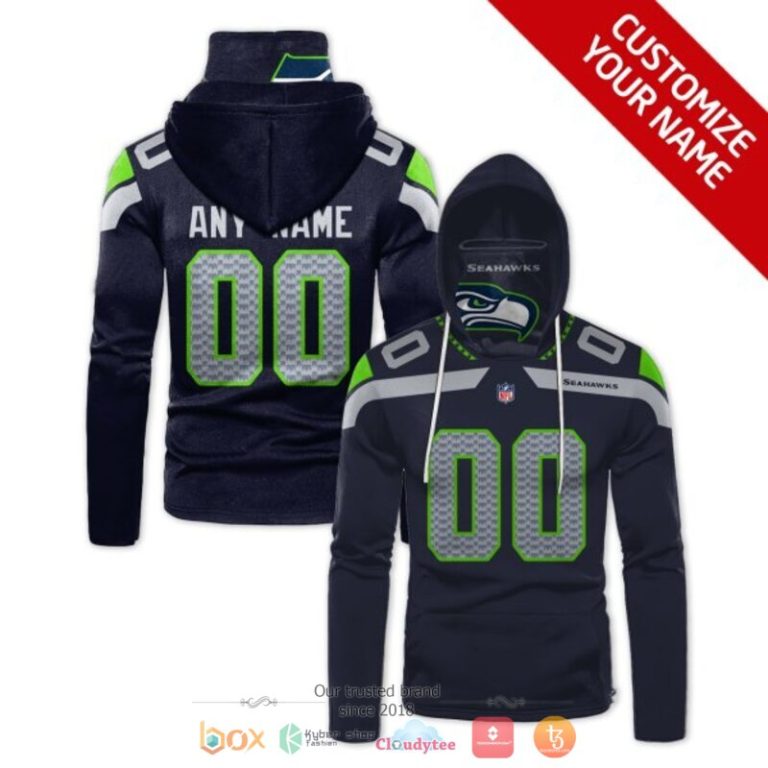 Personalized-Nfl-Seattle-Seahawks-Green-Black-Custom-Hoodie-Mask-1