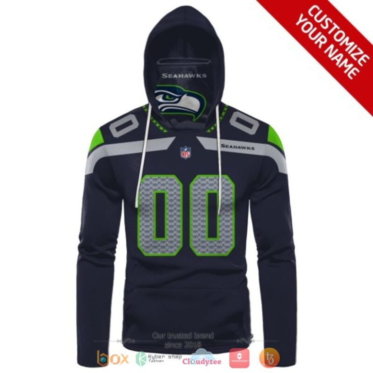 Personalized-Nfl-Seattle-Seahawks-Green-Black-Custom-Hoodie-Mask-2