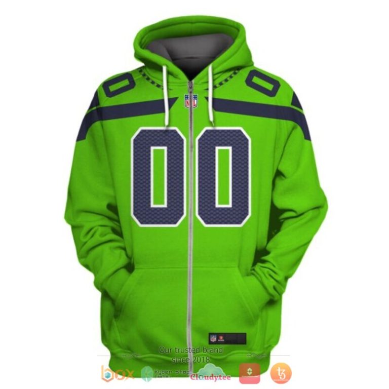 Personalized-Nfl-Seattle-Seahawks-Green-Custom-3D-Shirt-Hoodie-2