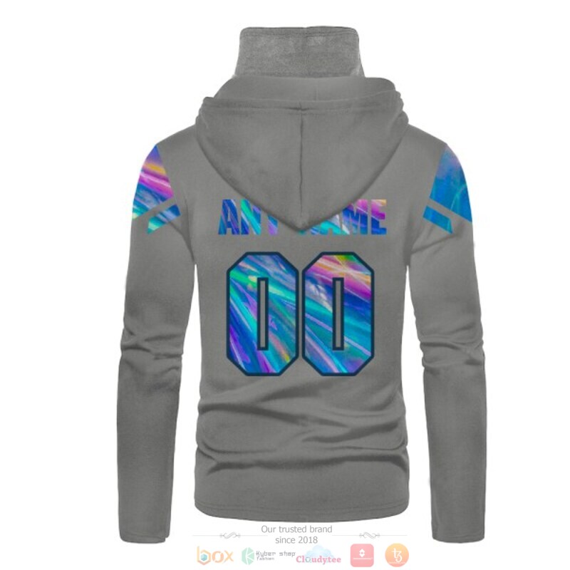 Personalized Nfl Seattle Seahawks Grey Custom 3D Hoodie Mask Personalized Nfl Seattle Seahawks Grey Custom 3D Hoodie Mask