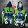Personalized Nfl Seattle Seahawks Lightning Gaiter 3D Hoodie