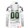 Personalized Nfl Seattle Seahawks White Custom Hoodie Mask