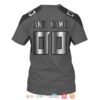 Personalized Nfl Sport Teams Dark Grey Custom 3D Shirt