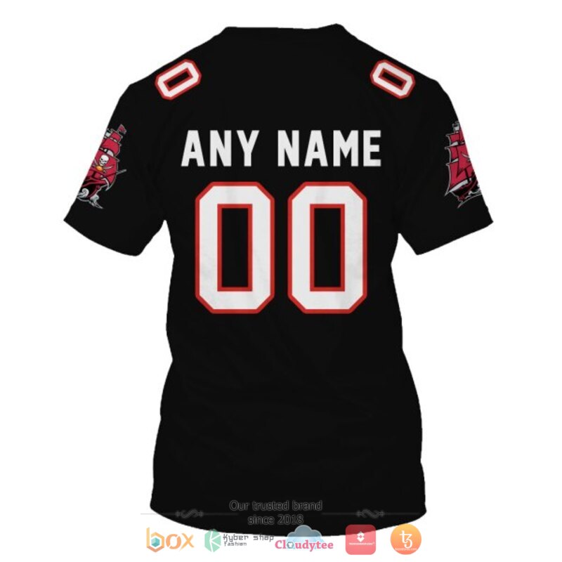 Personalized Nfl Tampa Bay Buccaneers Black Custom 3D Shirt Personalized Nfl Tampa Bay Buccaneers Black Custom 3D Shirt