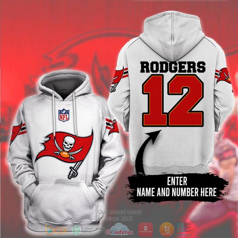 Personalized Nfl Tampa Bay Buccaneers Custom 3D Hoodie Personalized Nfl Tampa Bay Buccaneers Custom 3D Hoodie
