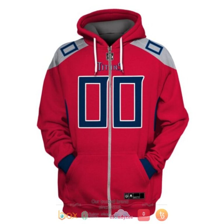Personalized-Nfl-Tennessee-Titans-Red-Grey-Custom-3D-Shirt-Hoodie-2