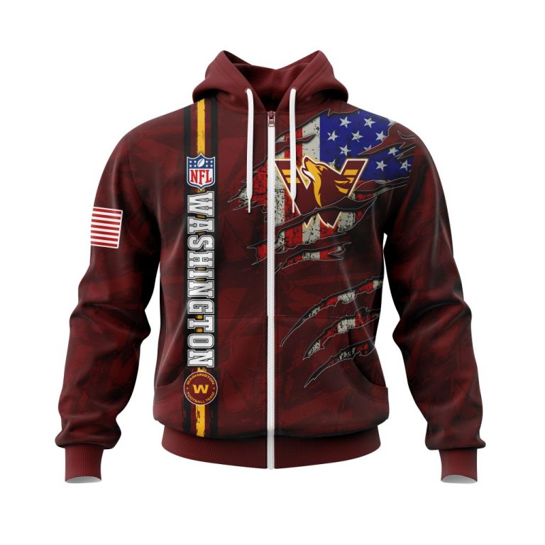 Personalized-Nfl-Washington-Football-Team-American-Flag-3D-Shirt-Hoodie-2