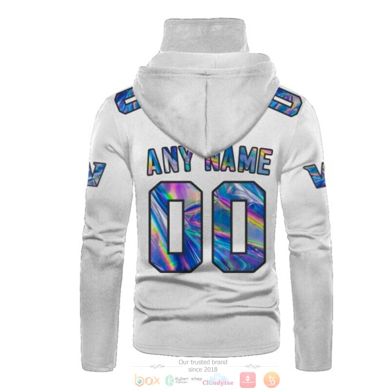 Personalized Nfl Washington Football Team White Custom 3D Hoodie Mask Personalized Nfl Washington Football Team White Custom 3D Hoodie Mask