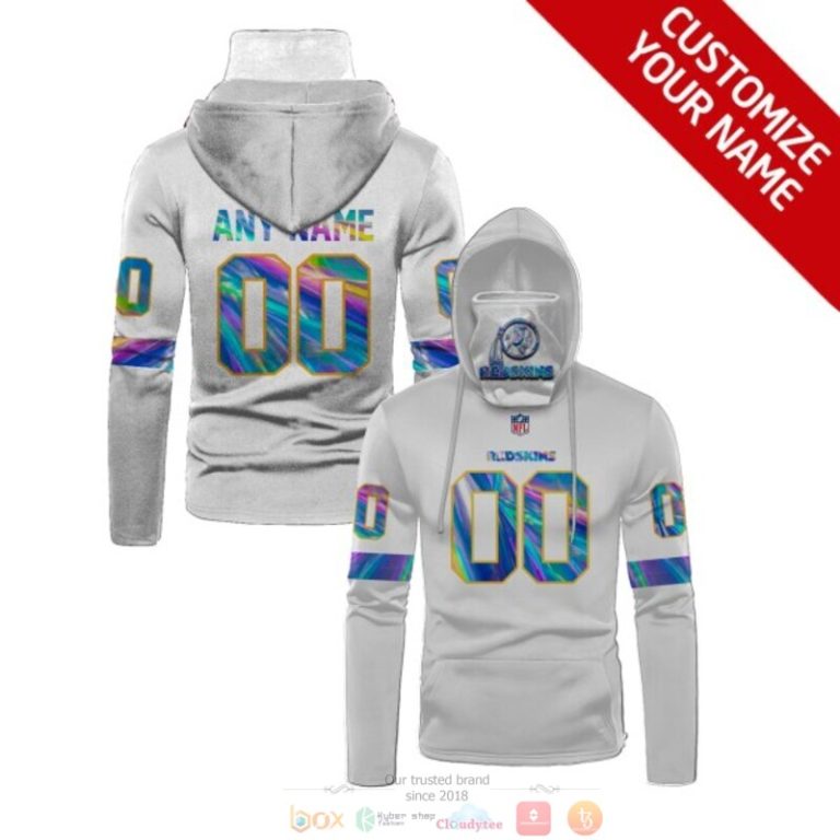 Personalized-Nfl-Washington-Redskins-White-Custom-3D-Hoodie-Mask-1