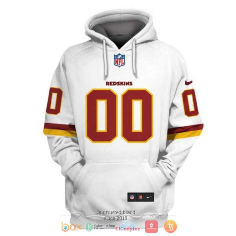 Personalized-Nfl-Washington-Redskins-White-Custom-3D-Shirt-Hoodie-3