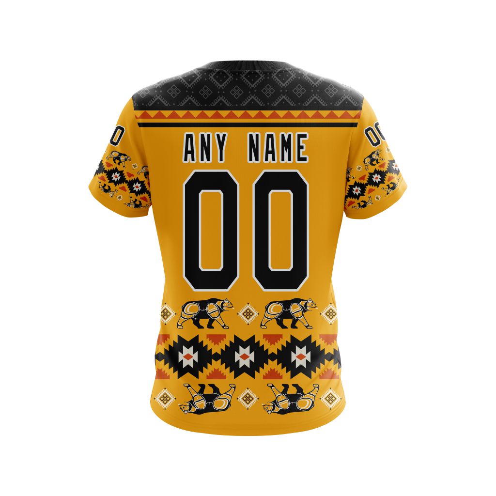 Personalized Nhl Boston Bruins Native American 3D Shirt Personalized Nhl Boston Bruins Native American 3D Shirt