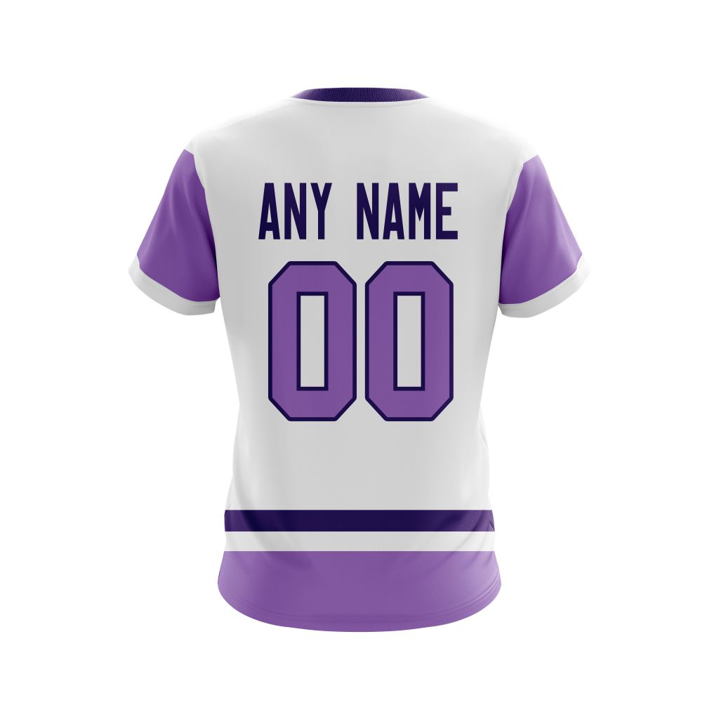 Personalized Nhl Chicago Blackhawks Fights Cancer 3D Shirt Personalized Nhl Chicago Blackhawks Fights Cancer 3D Shirt