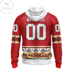 Personalized Nhl Chicago Blackhawks Native American Pattern Hoodie