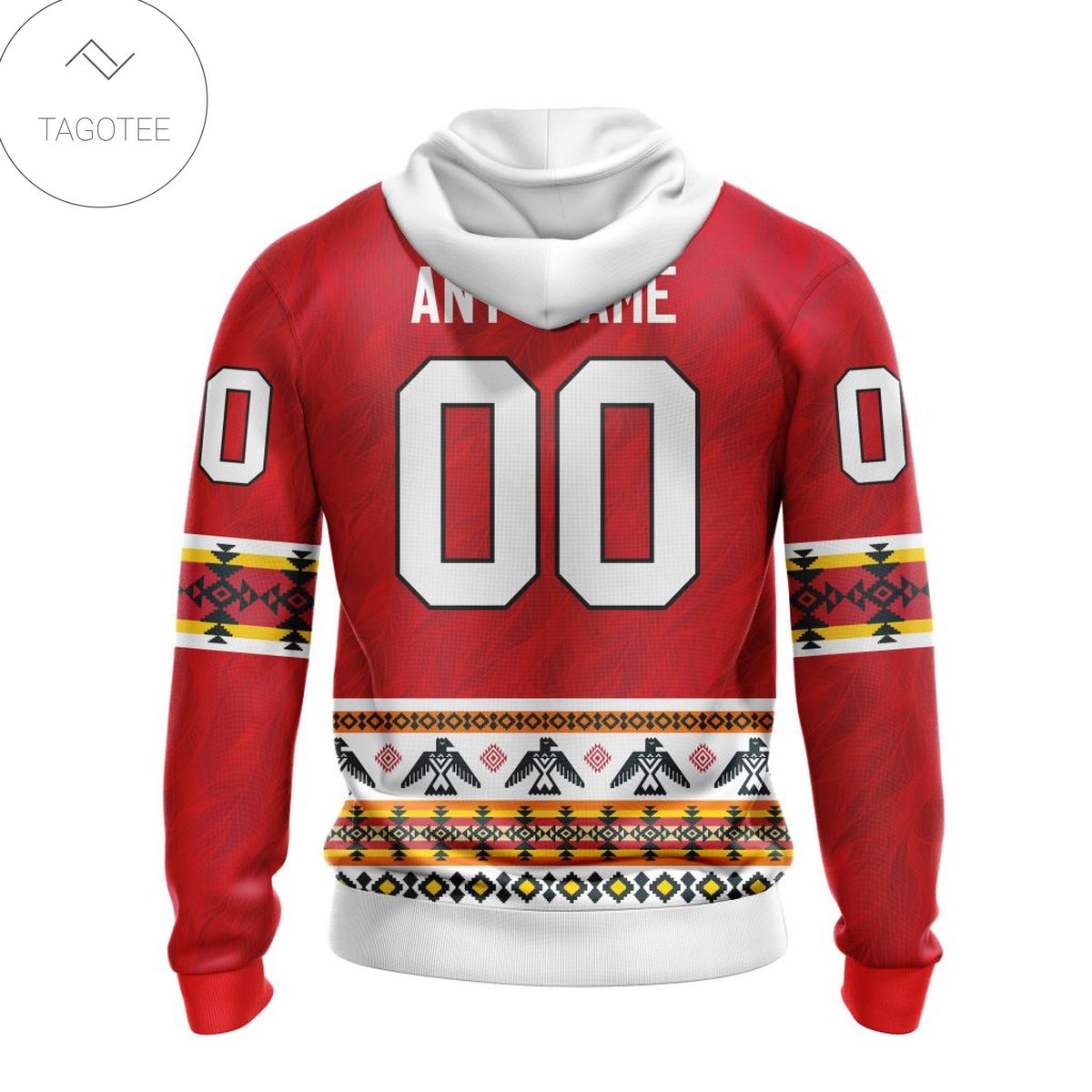 Personalized Nhl Chicago Blackhawks Native American Pattern Hoodie Personalized Nhl Chicago Blackhawks Native American Pattern Hoodie