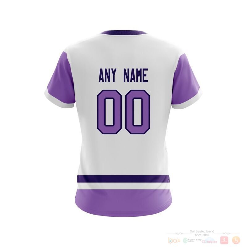 Personalized Nhl Columbus Blue Jackets Fights Cancer 3D Shirt Personalized Nhl Columbus Blue Jackets Fights Cancer 3D Shirt