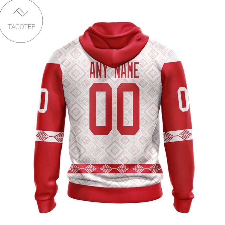 Personalized-Nhl-Detroit-Red-Wings-Native-American-Pattern-Hoodie-2