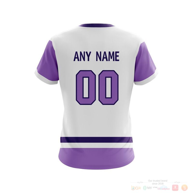 Personalized Nhl Los Angeles Kings Fights Cancer 3D Shirt Personalized Nhl Los Angeles Kings Fights Cancer 3D Shirt