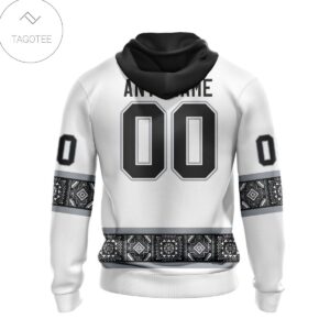 Personalized Nhl Los Angeles Kings Native American Pattern Hoodie