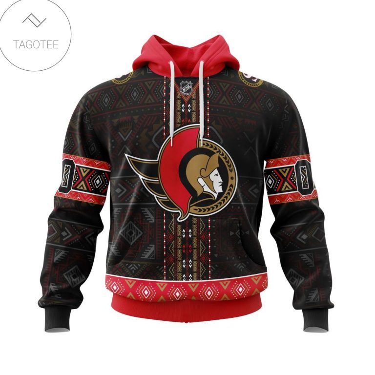 Personalized-Nhl-Ottawa-Senators-Native-American-Pattern-Hoodie-1