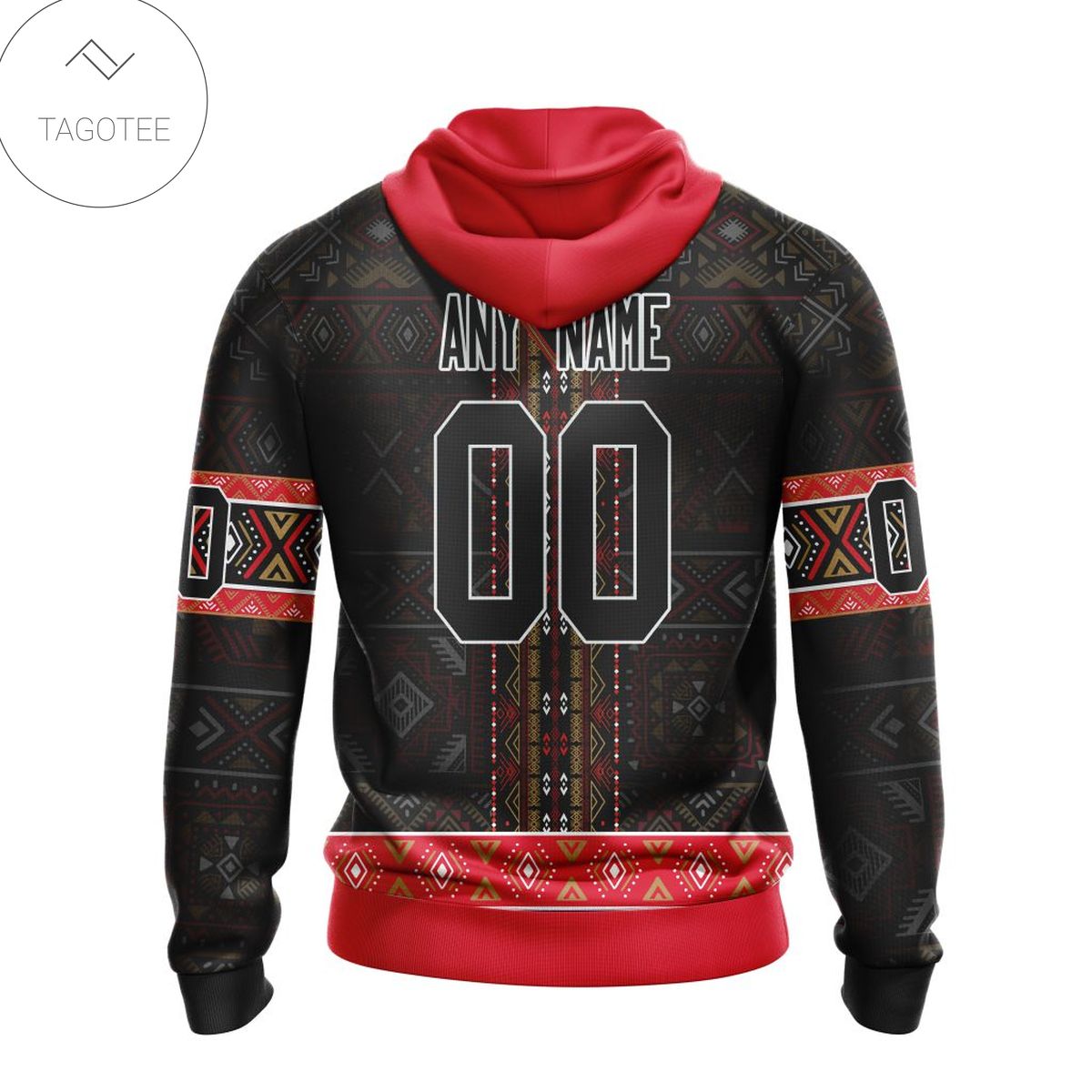 Personalized Nhl Ottawa Senators Native American Pattern Hoodie Personalized Nhl Ottawa Senators Native American Pattern Hoodie