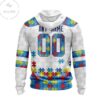 Personalized Nhl Winnipeg Jets Autism Awareness Hoodie