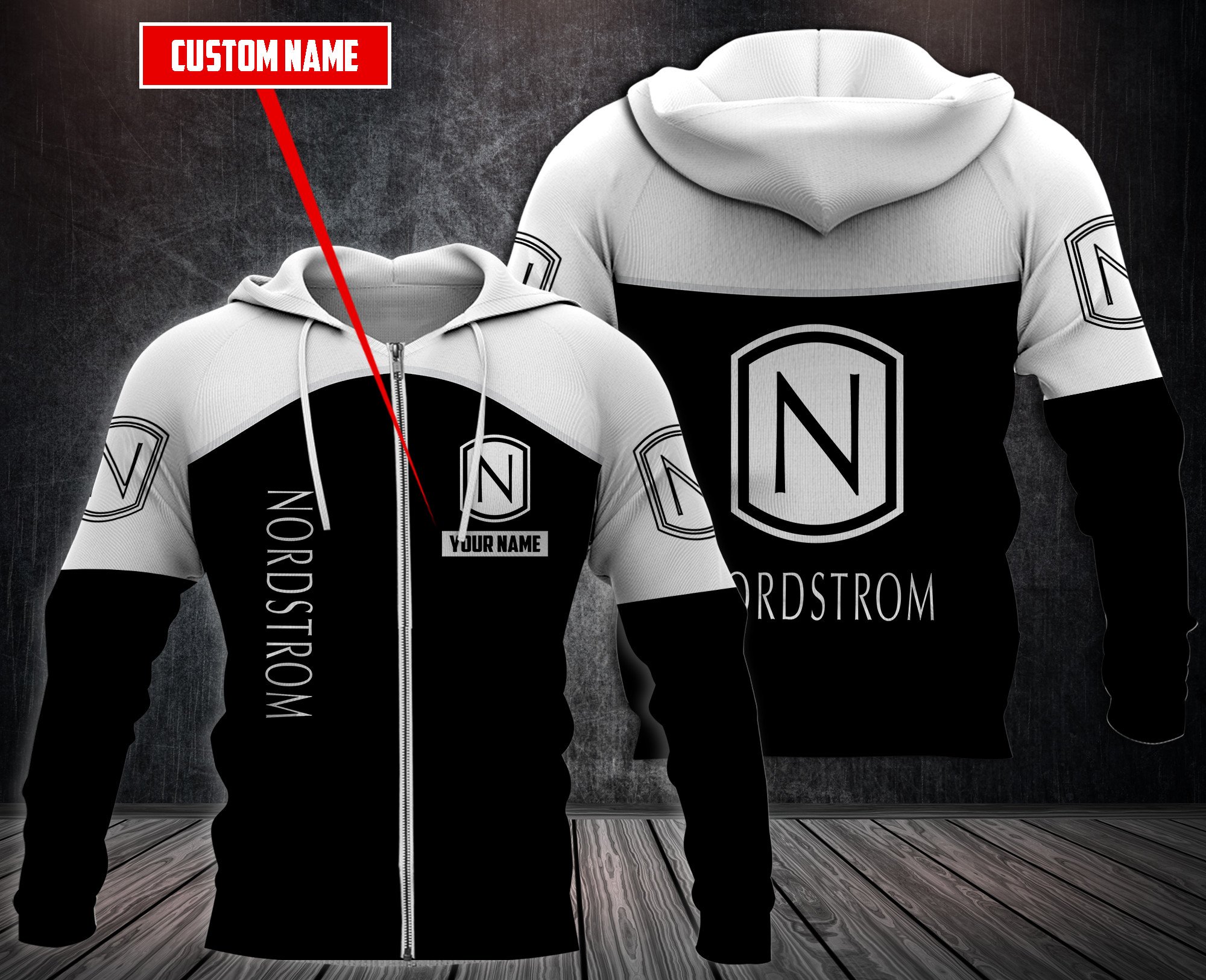 Personalized Nordstrom Custom Hoodie Personalized Nordstrom Custom Hoodie