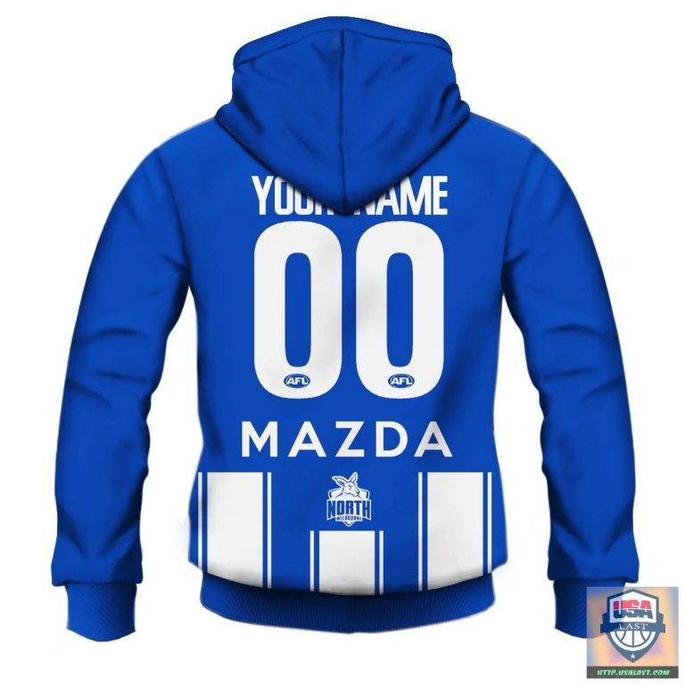 Personalized-North-Melbourne-Kangaroos-Football-Club-Afl-2020-Home-Guernseys-Hoodies-T-Shirt-2