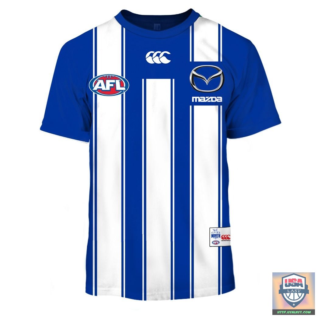 Personalized North Melbourne Kangaroos Football Club Afl 2020 Home Guernseys Hoodies T-Shirt Personalized North Melbourne Kangaroos Football Club Afl 2020 Home Guernseys Hoodies T-Shirt