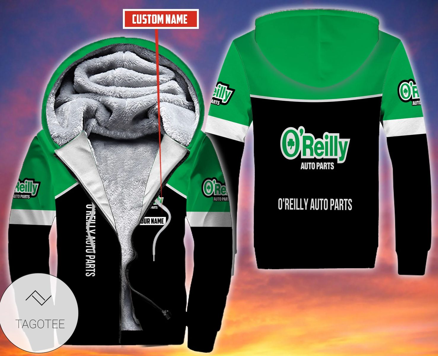 Personalized O’Reilly Auto Parts Fleece Hoodie Personalized O’Reilly Auto Parts Fleece Hoodie
