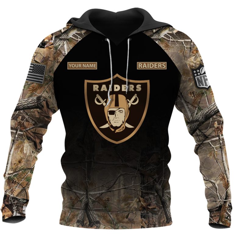 Personalized-Oakland-Raiders-Nfl-Hunting-Camo-Custom-3D-Shirt-Hoodie-3