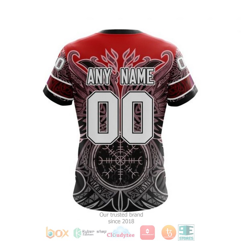 Personalized Ottawa Senators Nhl Norse Viking Symbols Custom 3D Shirt Personalized Ottawa Senators Nhl Norse Viking Symbols Custom 3D Shirt