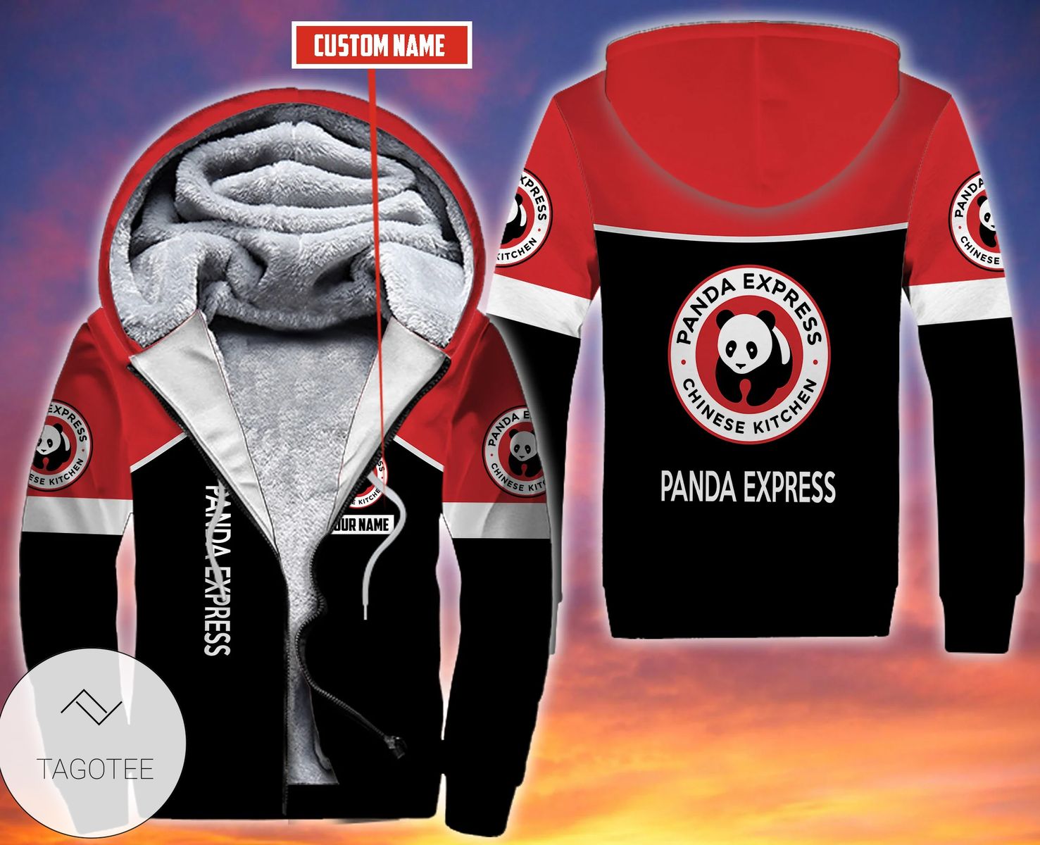 Personalized Panda Express Fleece Hoodie Personalized Panda Express Fleece Hoodie