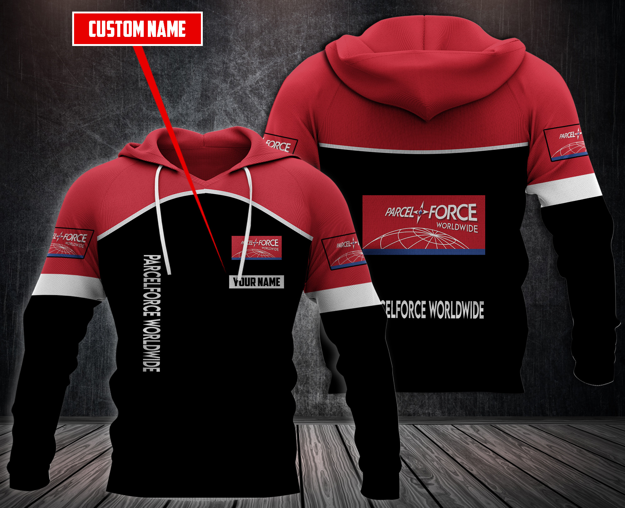 Personalized-Parcelforce-Worldwide-3D-Fleece-Hoodie-Hoodie-2