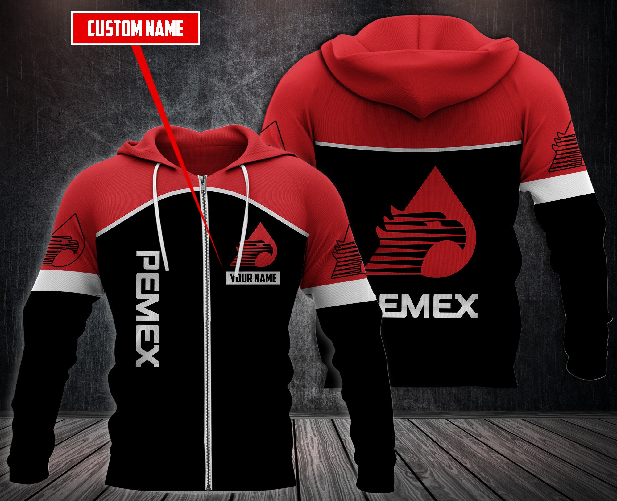 Personalized Pemex Custom Hoodie Personalized Pemex Custom Hoodie