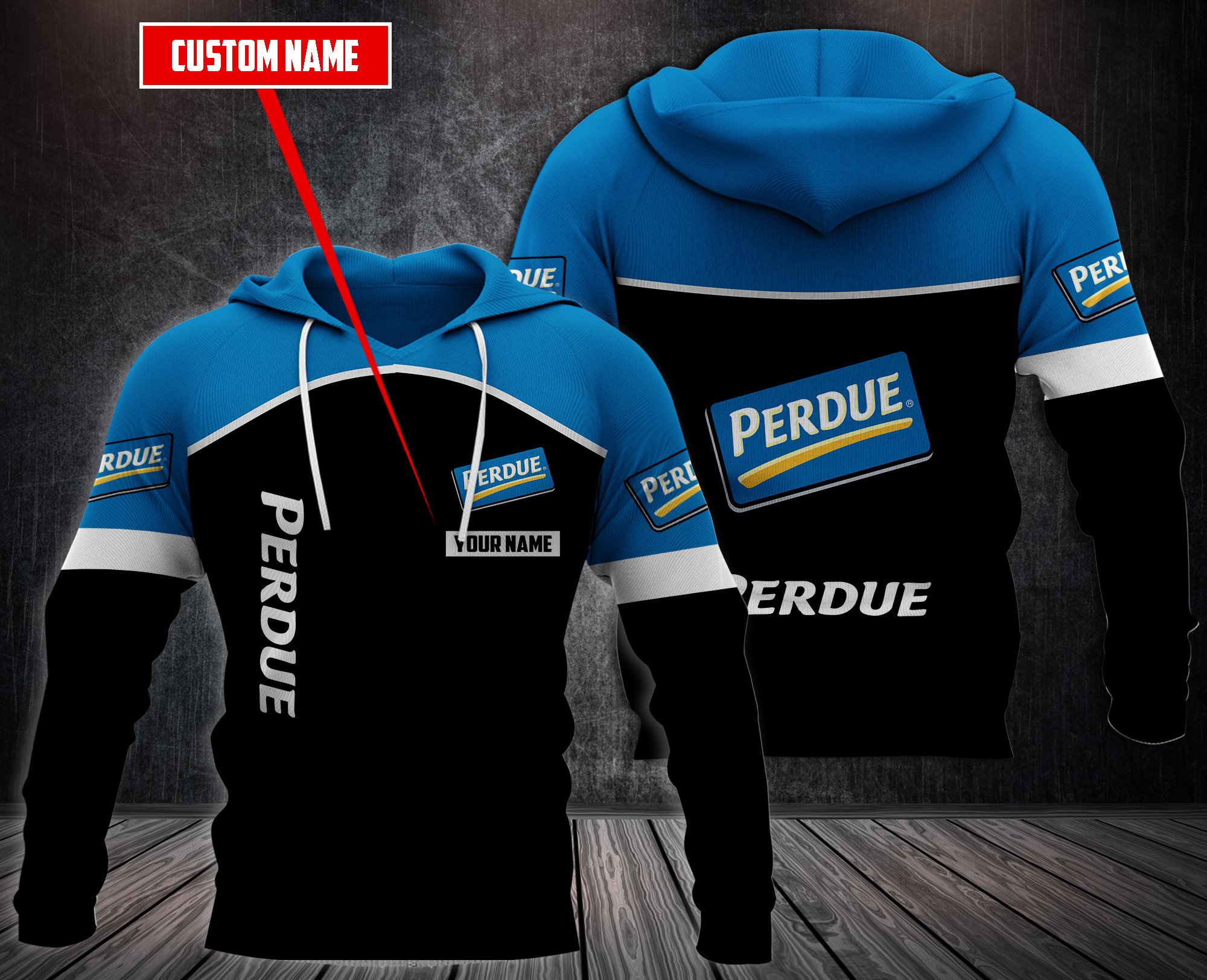 Personalized-Perdue-Farms-3D-Hoodie-Fleece-Hoodie-2