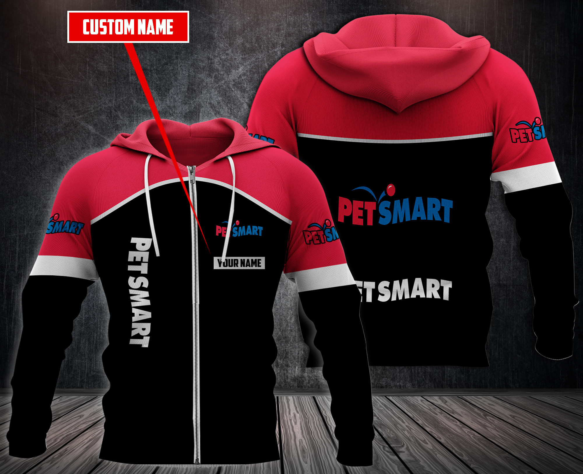 Personalized Petsmart 3D Fleece Hoodie Personalized Petsmart 3D Fleece Hoodie