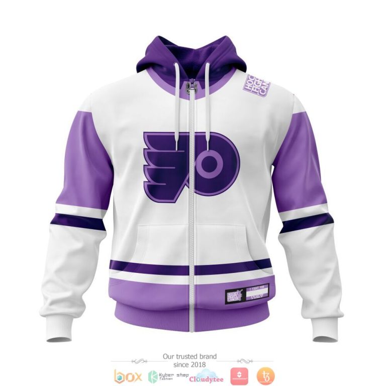Personalized-Philadelphia-Flyers-Nhl-Hockey-Fight-Cancer-Custom-3D-Shirt-Hoodie-2